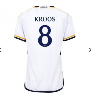 Real Madrid Toni Kroos #8 Replika Hjemmebanetrøje Dame 2023-24 Kortærmet